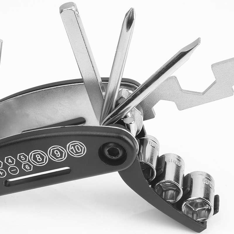 16-in-1 Multifunction Bike Bicycle Repair Tools Kit Set Hex Spoke Cycle Screwdriver Tool MTB Mountain Cycling Bike Repair Tool