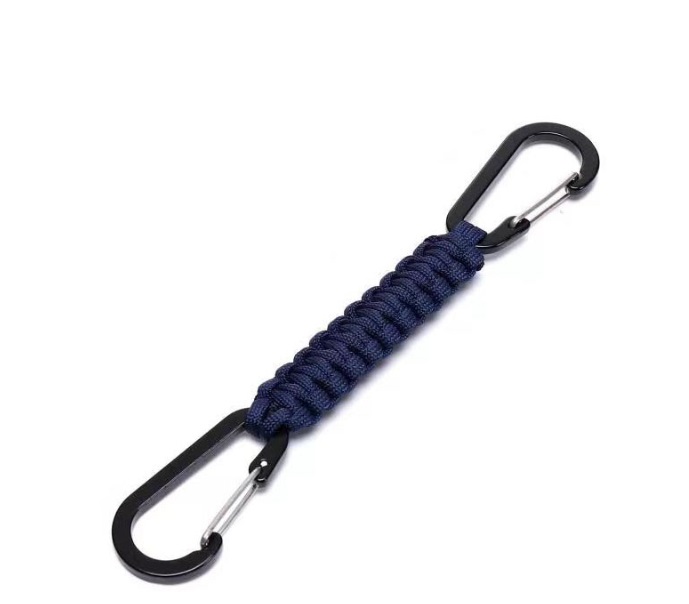Khóa Khẩn Cấp Carabiner Mỏ Đại Bàng 2 đầu Khóa Móc,Chìa khóa Dây dù đan tay Ngoài Trời,móc Chìa Khóa Treo ba lô trekkin