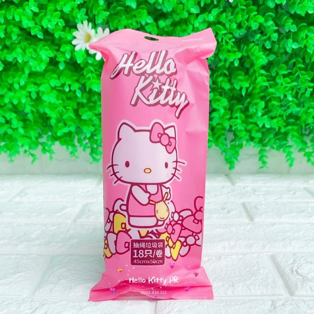 TÚI ĐỰNG RÁC MÀU HỒNG HELLO KITTY