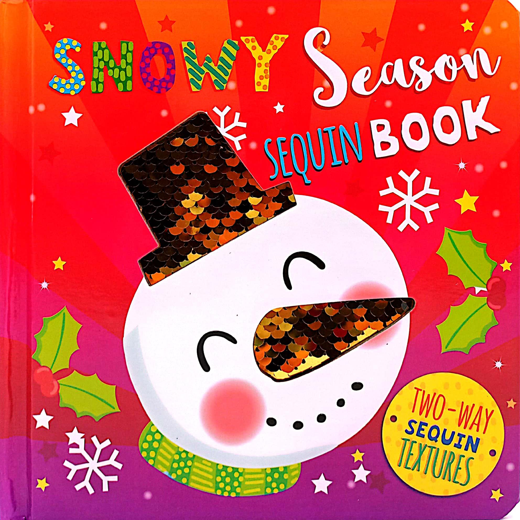 Snowy Season Sequin Book