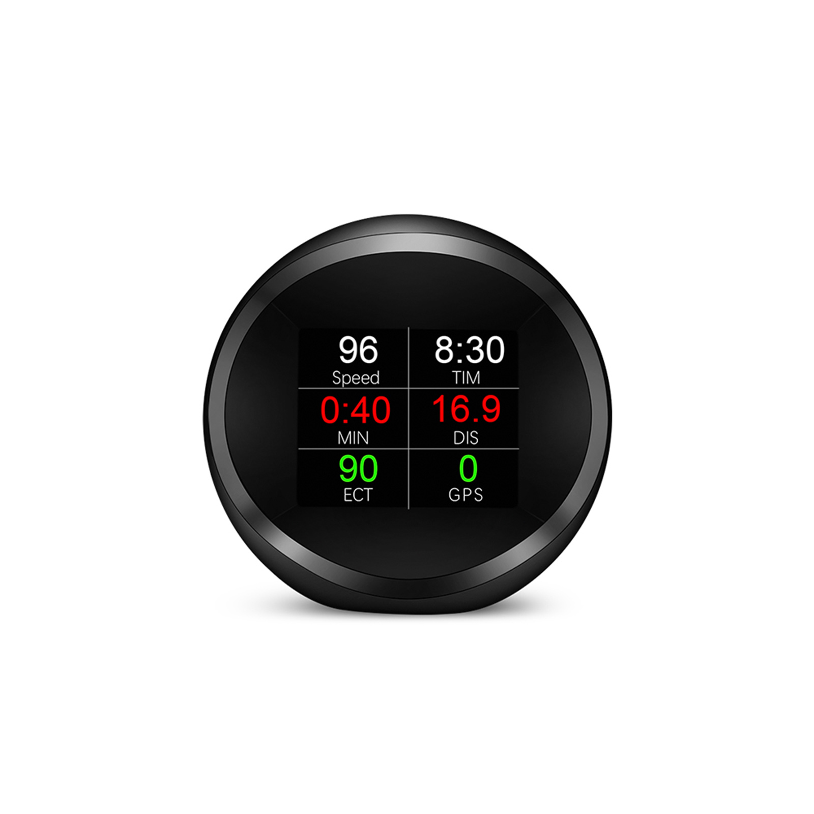 Car HUD Display, OBD+GPS Head Up Display High Definition Safe Driving Computer Car Diagnostic Tool OBD Fault Code