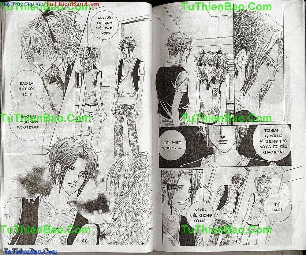 tiểu tử quậy bản đẹp - become habituated to kiss chapter 11 26