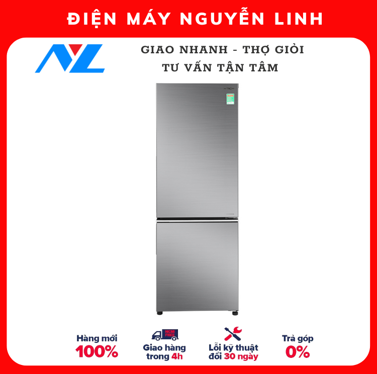 Tủ lạnh Hitachi inverter 275 LÍT R-B330PGV8 BSL