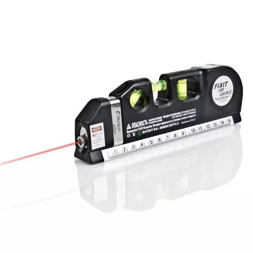 Thước thủy laser - Thước đo khoảng cách bằng laser - máy đo khoảng cách laser cầm tay giá rẻ PRO 3(Đen)