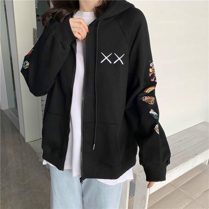 Áo Hoodie - Áo Khoác Nỉ Nam Nữ Unisex XX 2 Màu