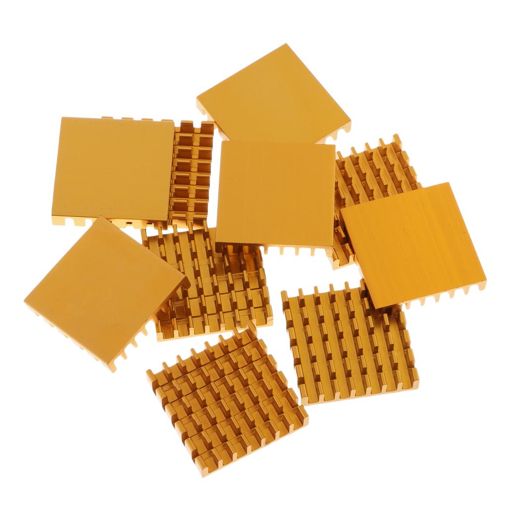 Hilabee 10 Chiếc Đồng Làm Mát Chống Nóng Cho IC Mạch, Bo Mạch Chủ
