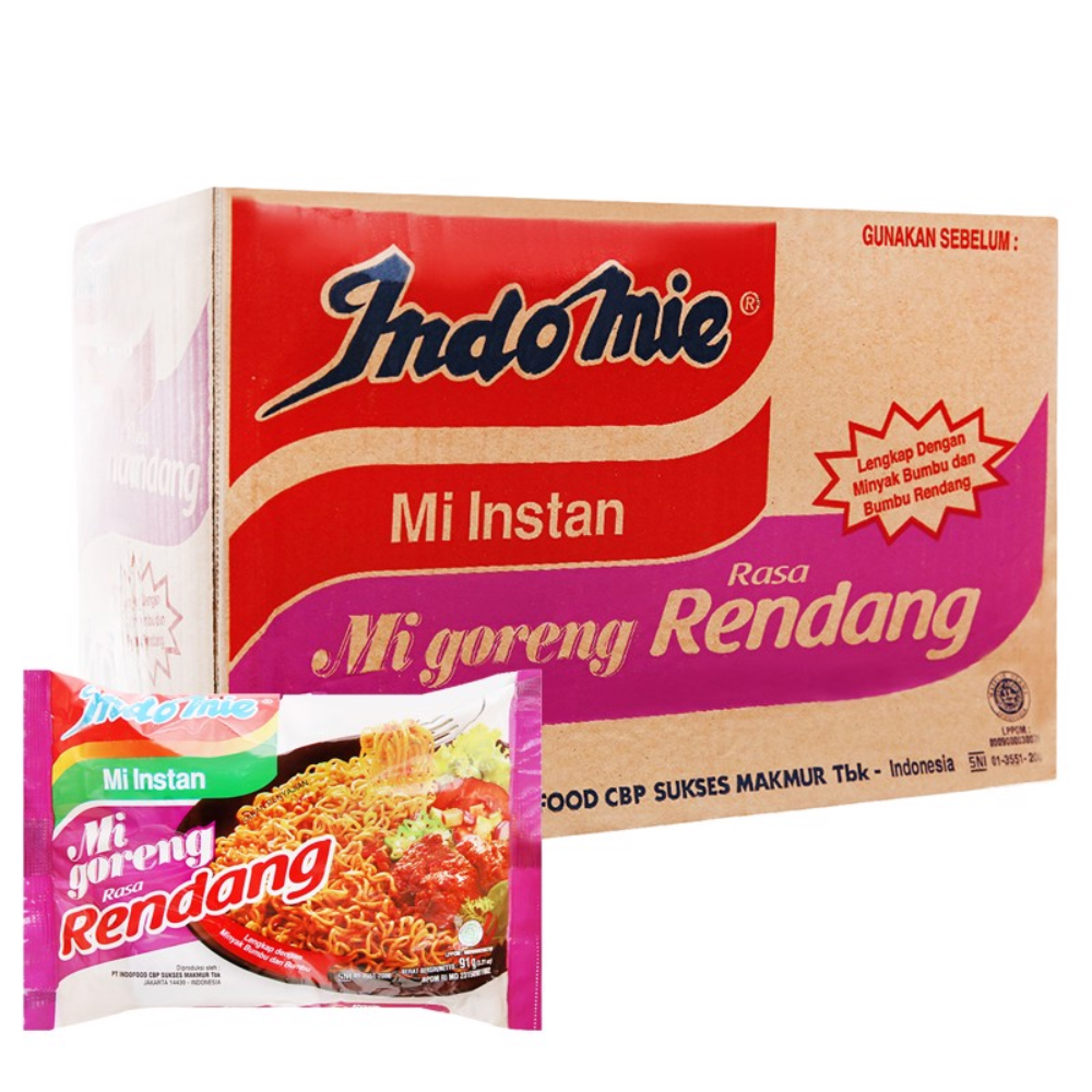Mì Goreng Rendeng Vị Bò Cay Indomie