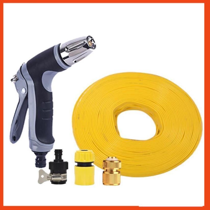 Bộ dây và vòi xịt rửa xe tưới cây tăng áp 3-5M 206817