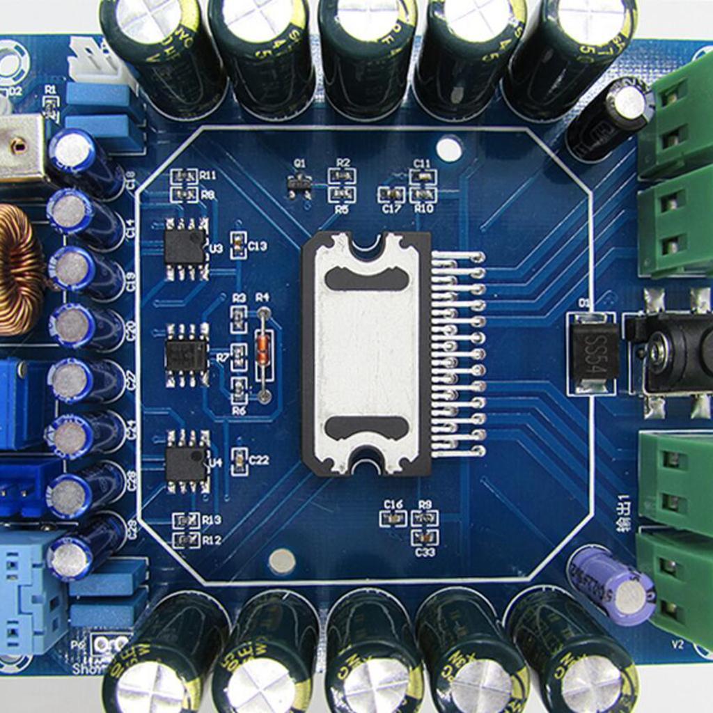 Digital Amplifier Board HiFi 4 Channel Stereo Audio Amplifier Digital Power Amp Board 50Wx4 for DIY Sound System