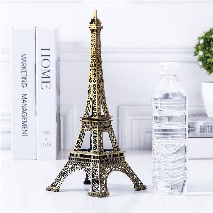 Mô hình tháp Eiffel hợp kim trang trí đẳng cấp, sang trọng - SIZE LỚN CAO 25CM VÀ CAO 32CM