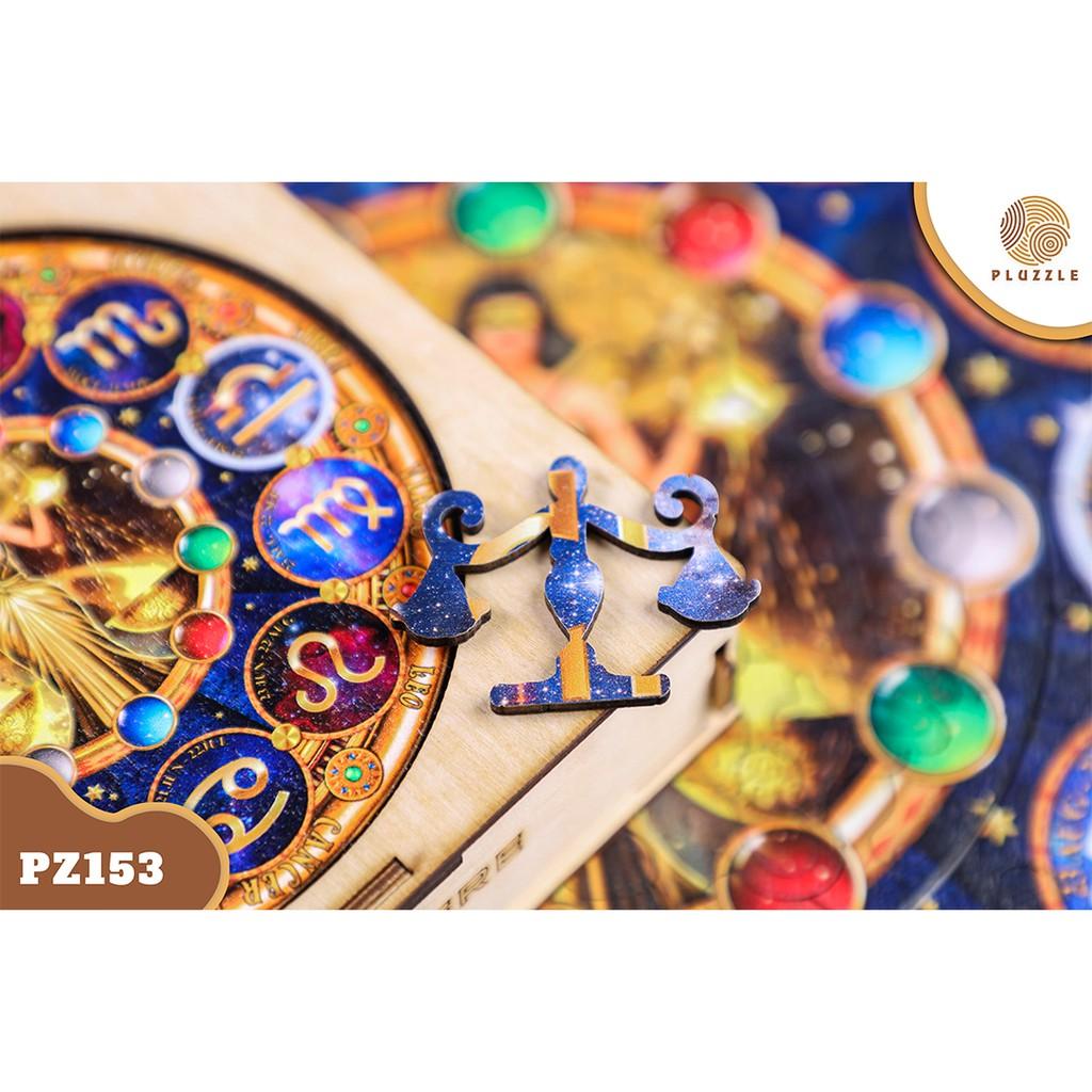 PLUZZLE Bộ xếp hình gỗ thông minh puzzle đồ chơi ghép hình 12 Cung Hoàng Đạo – Cung Thiên Bình – PZ153