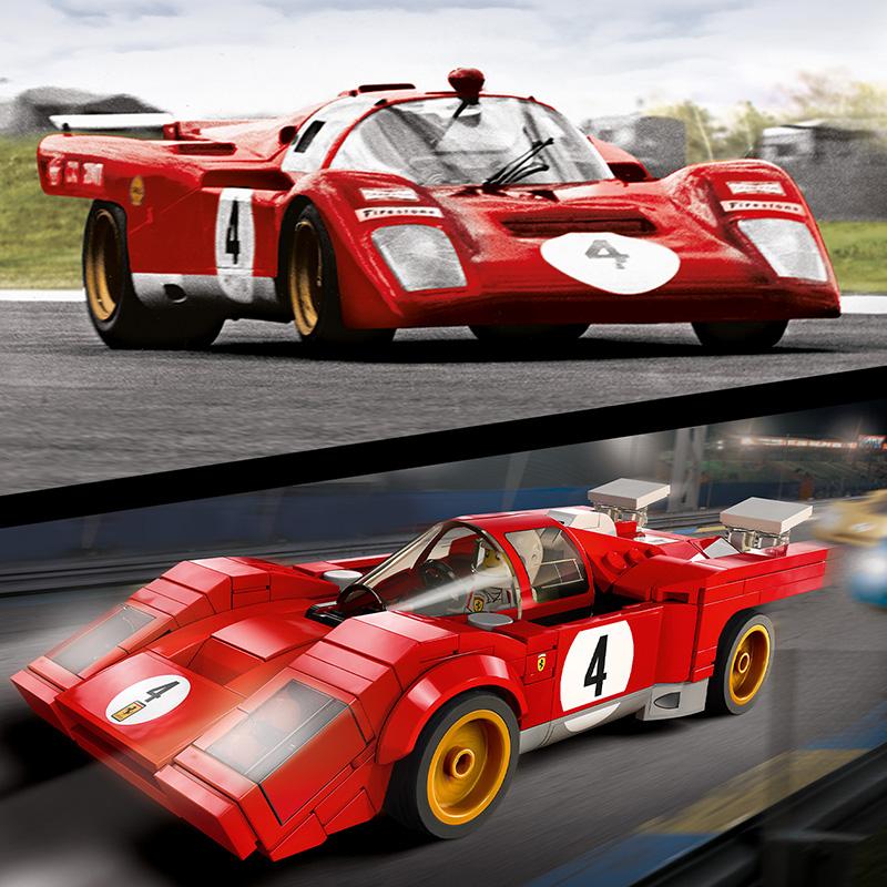 Đồ Chơi LEGO Siêu Xe 1970 Ferrari 512 M 76906
