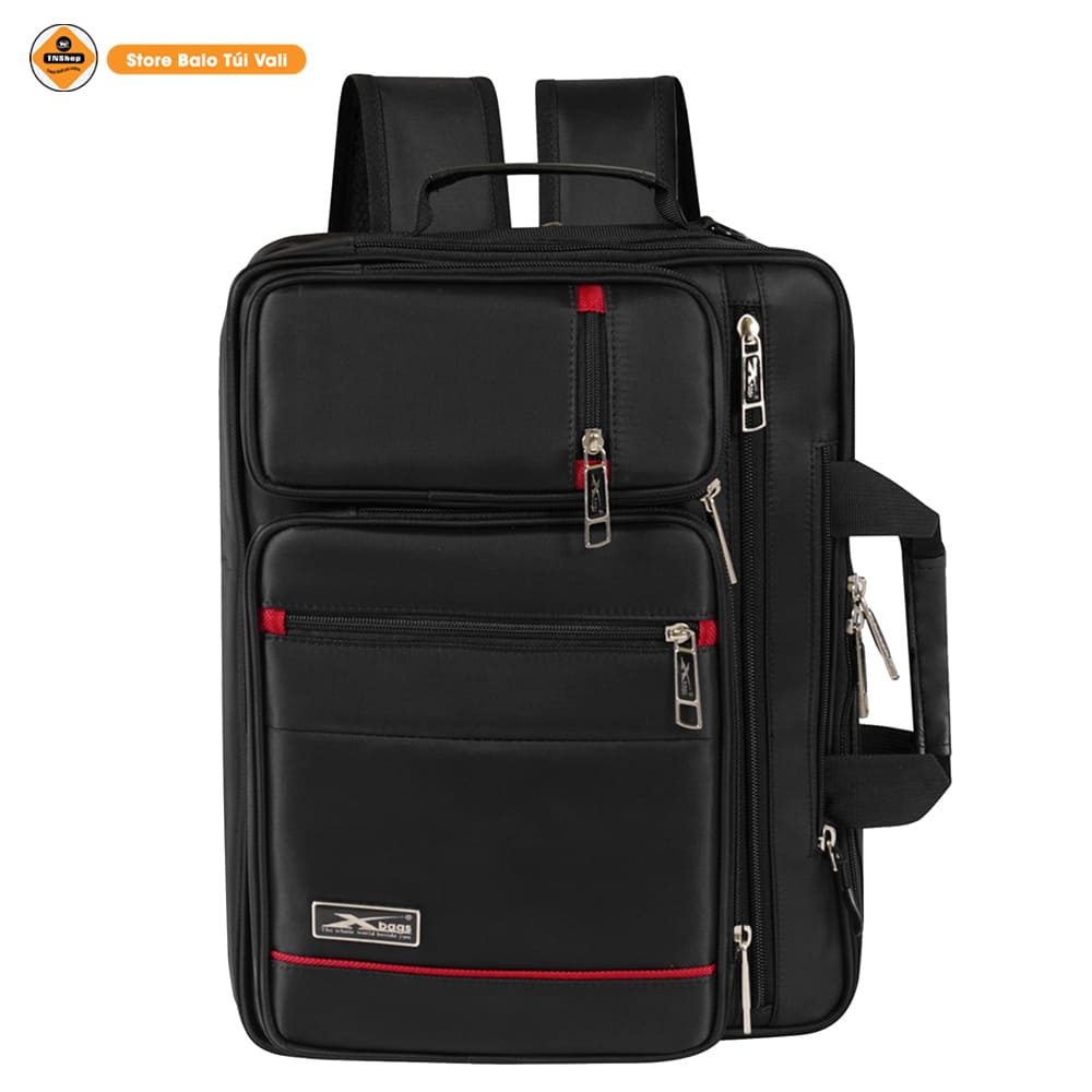Cặp Laptop Đa Năng Xbags XB4102, Ngăn Chứa Mở Rộng, Đeo Chéo &amp; Đeo Balo Tiện Lợi, Trượt Nước!