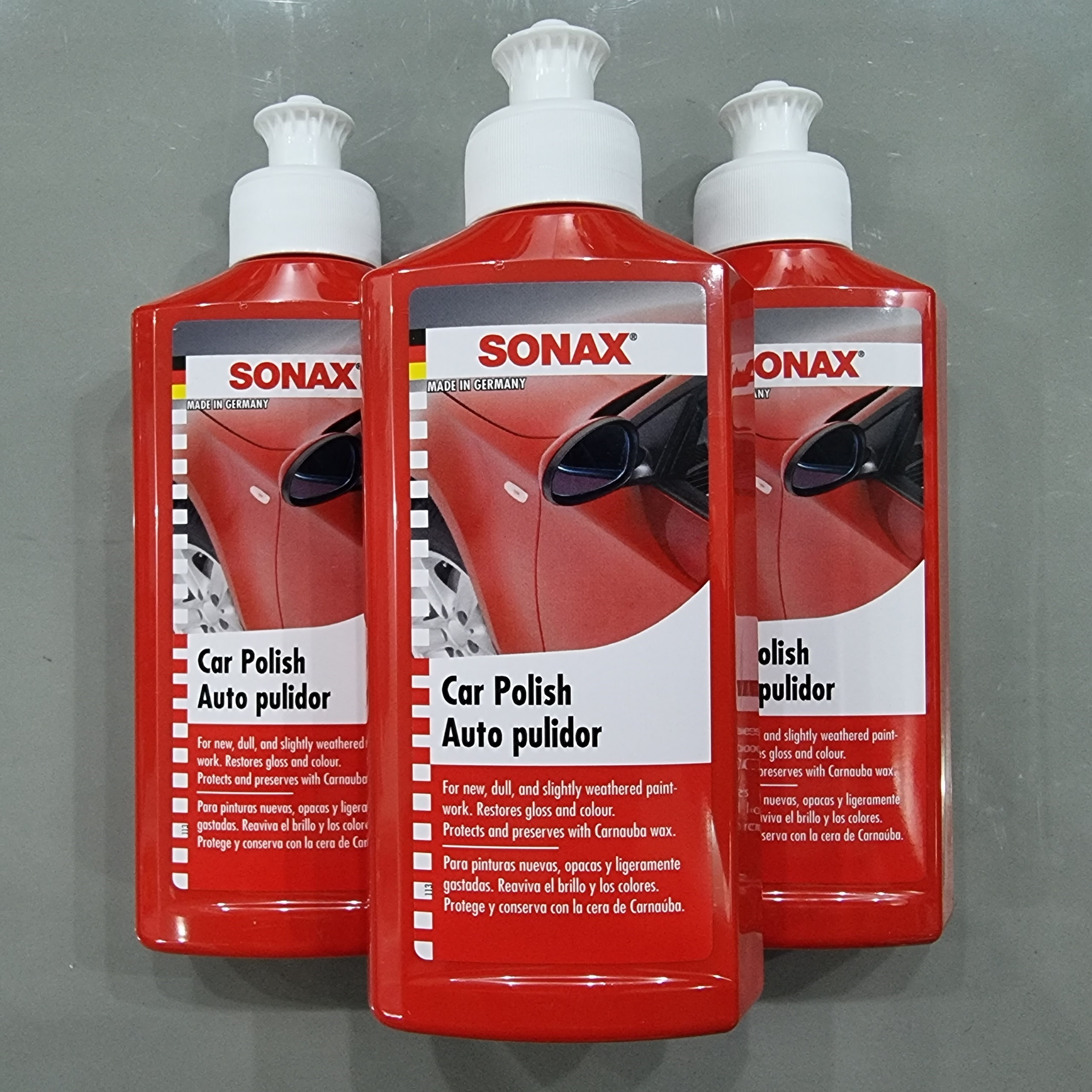 Kem Đánh Bóng Sơn Xe Mờ Xước SONAX Car Polish - 300100