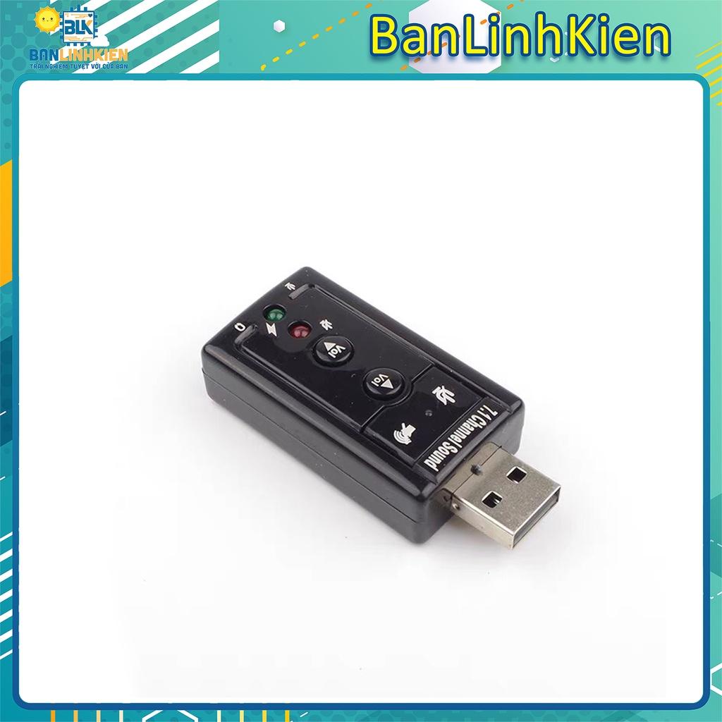 Bộ chuyển đổi âm thanh từ USB sang 3.5/ Card Sound Chuyển Đổi Âm Thanh USB