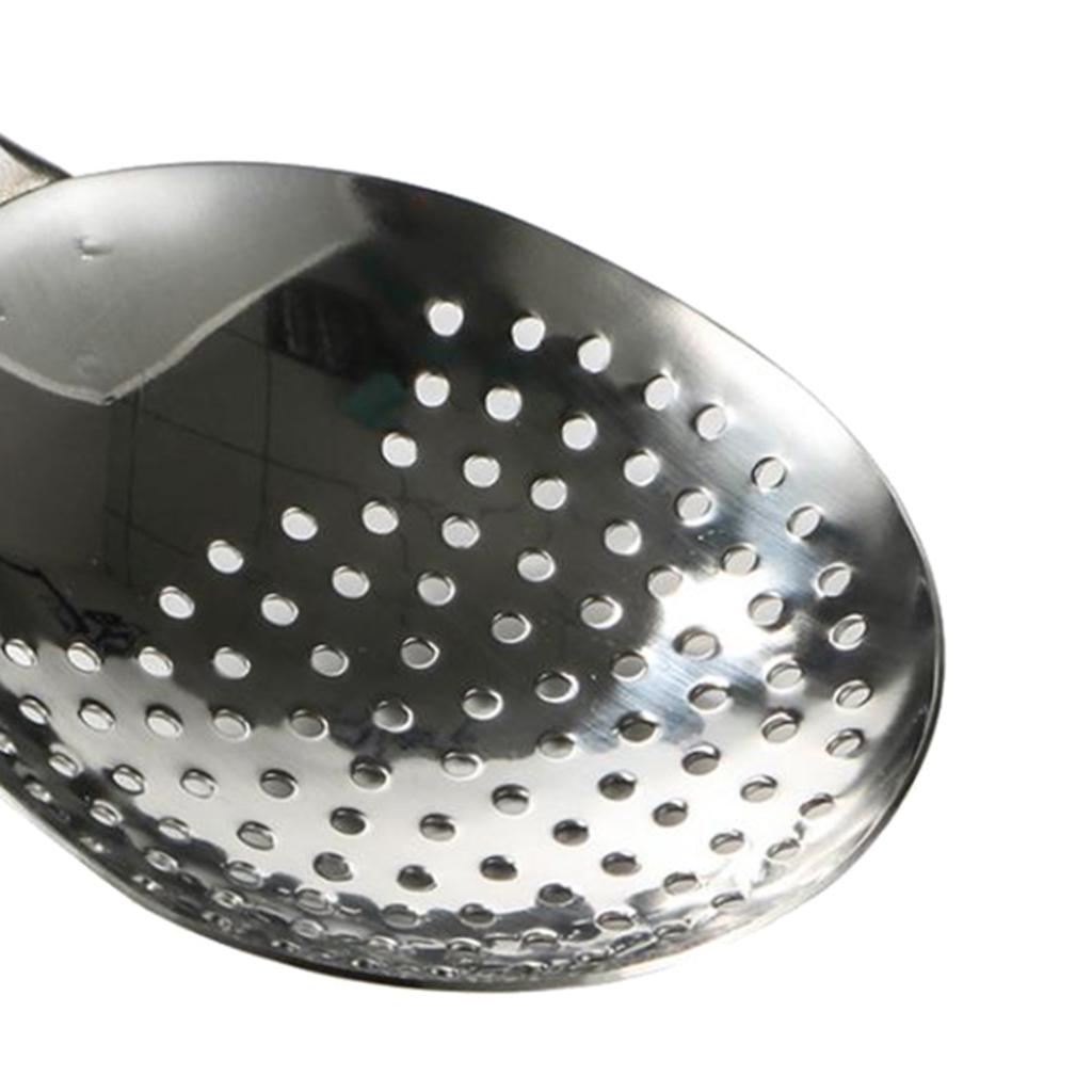 Stainless Steel Julep Strainer Bar Cocktail Shaker Ice Strainer Silver