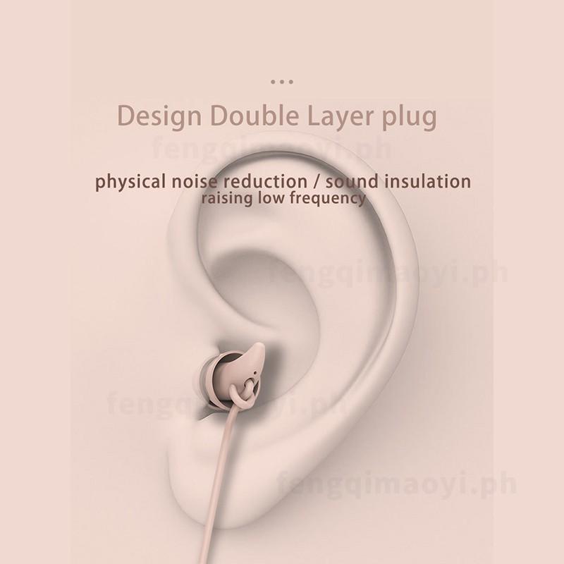 Tai nghe siêu hifi bass giảm tiếng ồn mềm 3,5 mm nhét tai M1 tiện dụng đeo khi ngủ