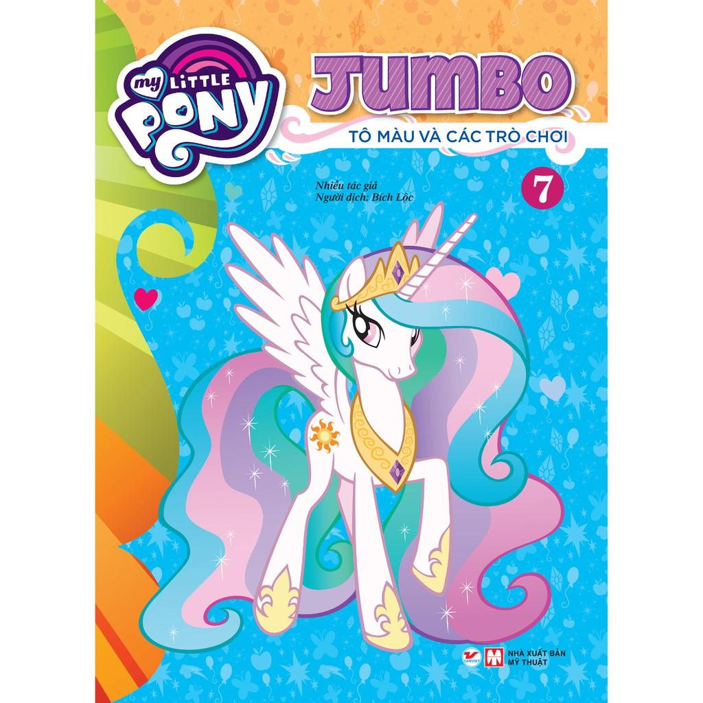 My Little PonyJumbo Tô Màu Và Các Trò Chơi 7 - Bản Quyền