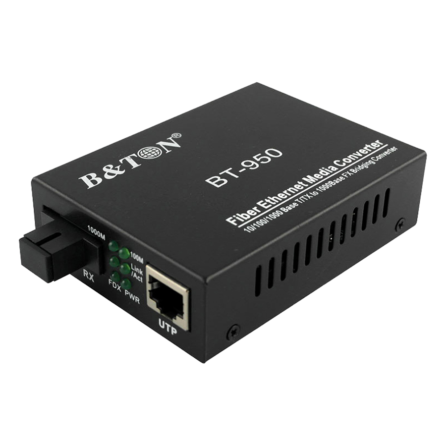 Cặp Converter Single Mode 100MB, 1 Sợi Quang 25Km - Hàng Nhập Khẩu