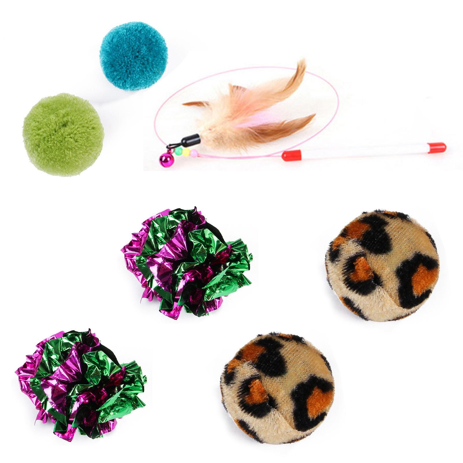 Sét 20 Đồ Chơi Tương Tác Thú Vị Cho Mèo Cưng