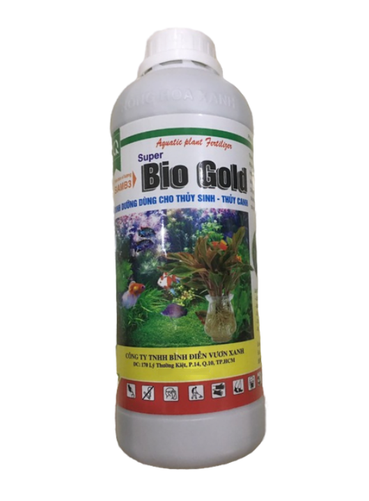 Dinh dưỡng trồng Thủy canh - Thủy sinh Super Bio Gold 100ml