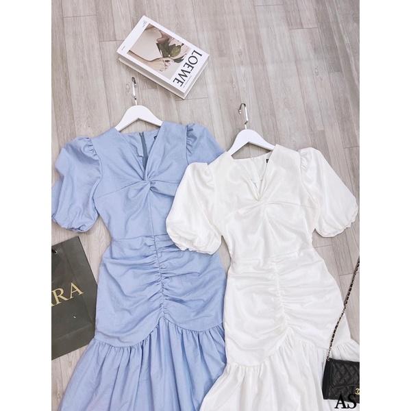 M142 VÁY XOẮN NGỰC ĐUÔI CÁ