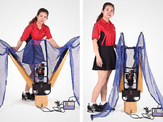 (Tặng 200 bóng) Máy bắn bóng bàn A9 kèm lưới tự thu và đẩy bóng, tốc độ nhanh nhất 180 km/h,máy bắn bóng bàn tiêu chuẩn giá tốt nhất