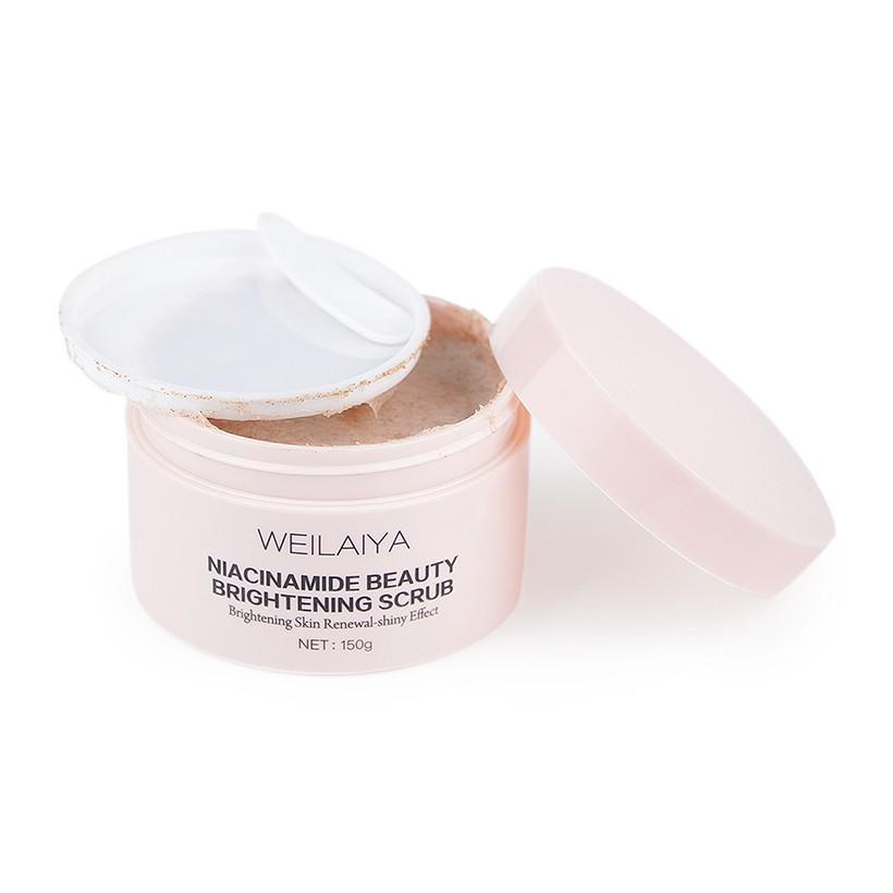 Combo 2 tẩy da chết toàn thân Weilaiya Niacinamide Brightening Scrub 150g