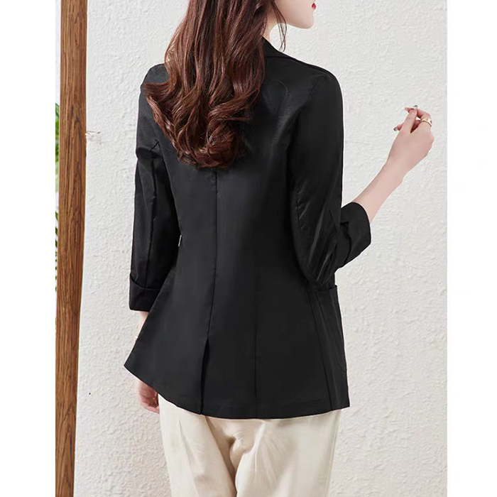 Áo vest blazer form vừa tay lỡ gập 2 túi ốp ArcticHunter, chất vải linen bột Premium, có 3 màu lựa chọn