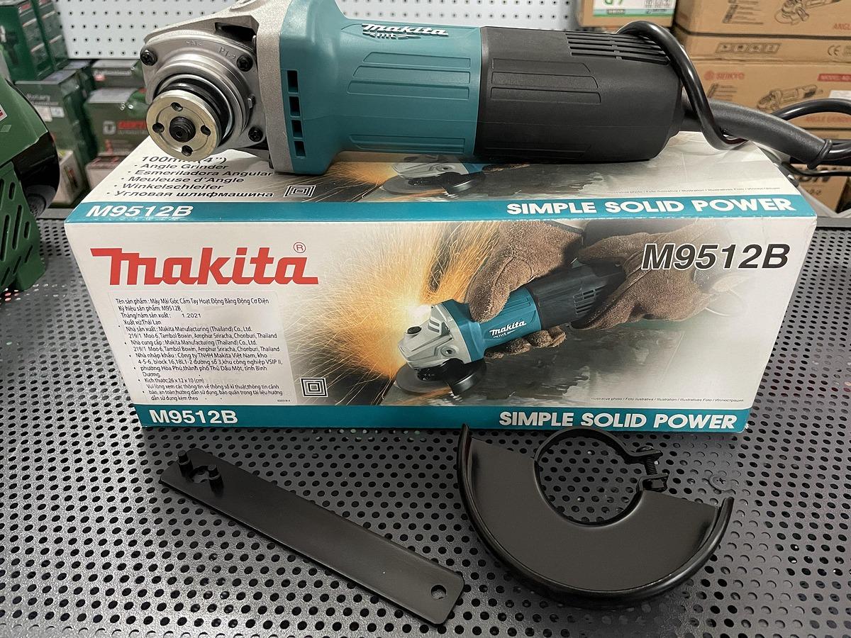 Hình ảnh MÁY MÀI GÓC 720W 100MM MAKITA M9512B - HÀNG CHÍNH HÃNG