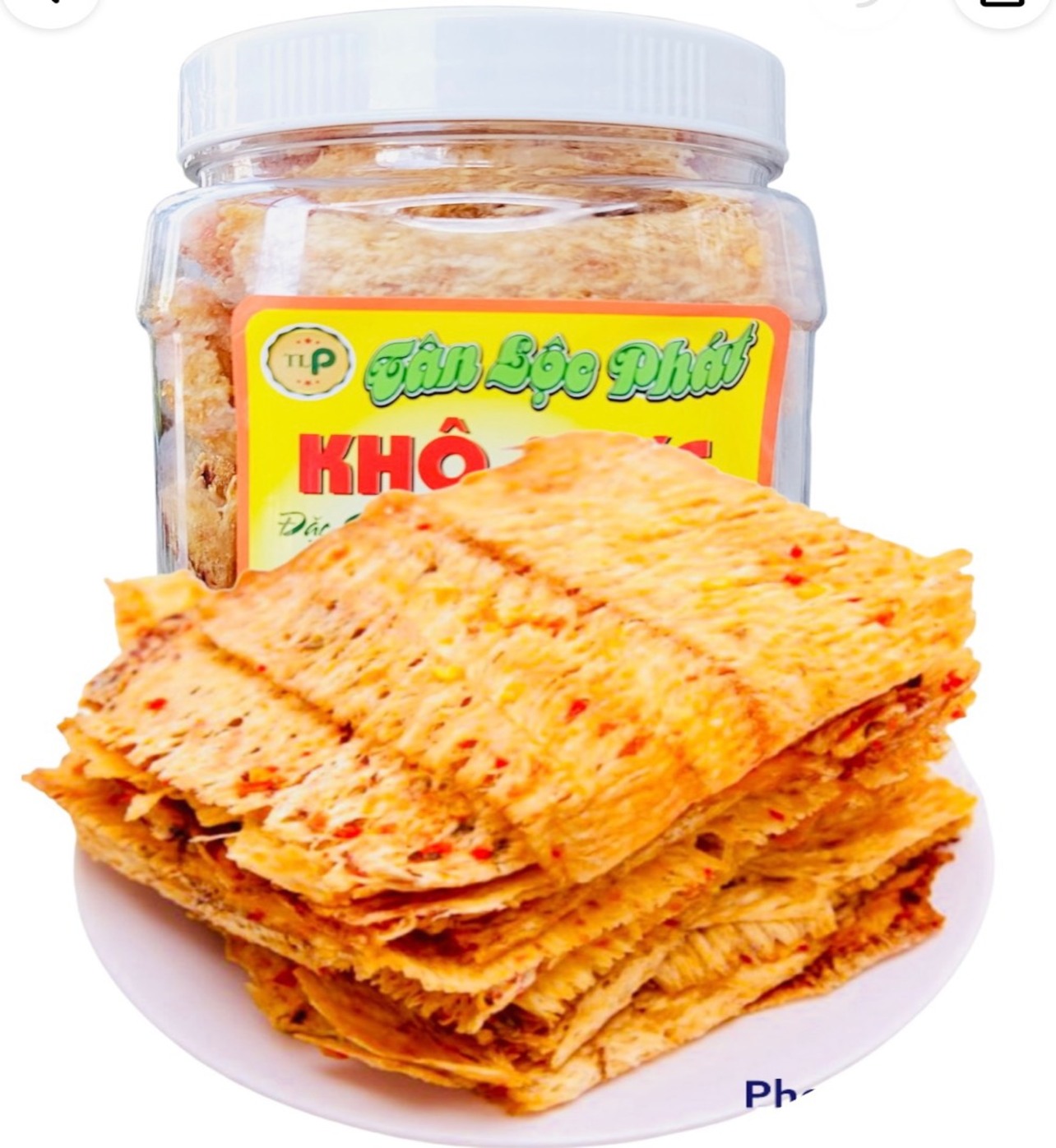 1KG MỰC CÁN TẨM GIA VỊ THƠM NGON KÈM TƯƠNG ỚT TÂN LỘC PHÁT