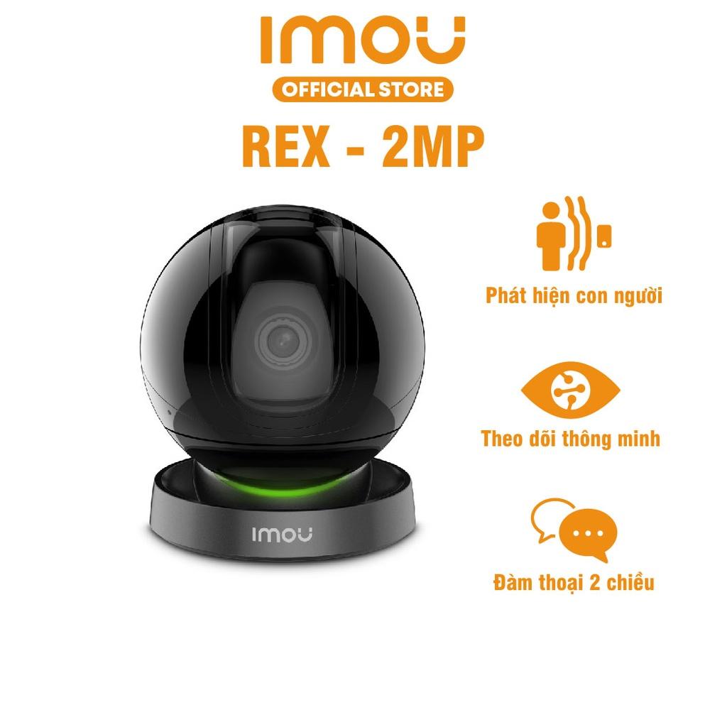 Camera Wifi Imou Rex (2MP) I Phát hiện con người I Theo dõi thông minh I Đàm thoại 2 chiều I Hàng chính hãng