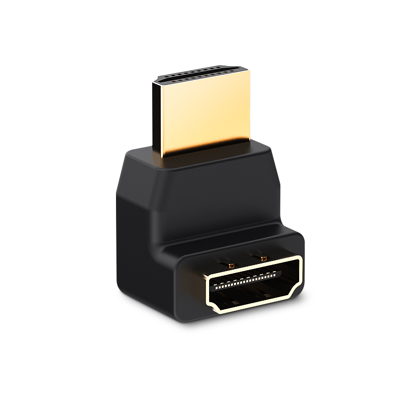 Đầu nối HDMI vuông góc 90 độ Vention 1 đực 1 cái - Hàng chính hãng