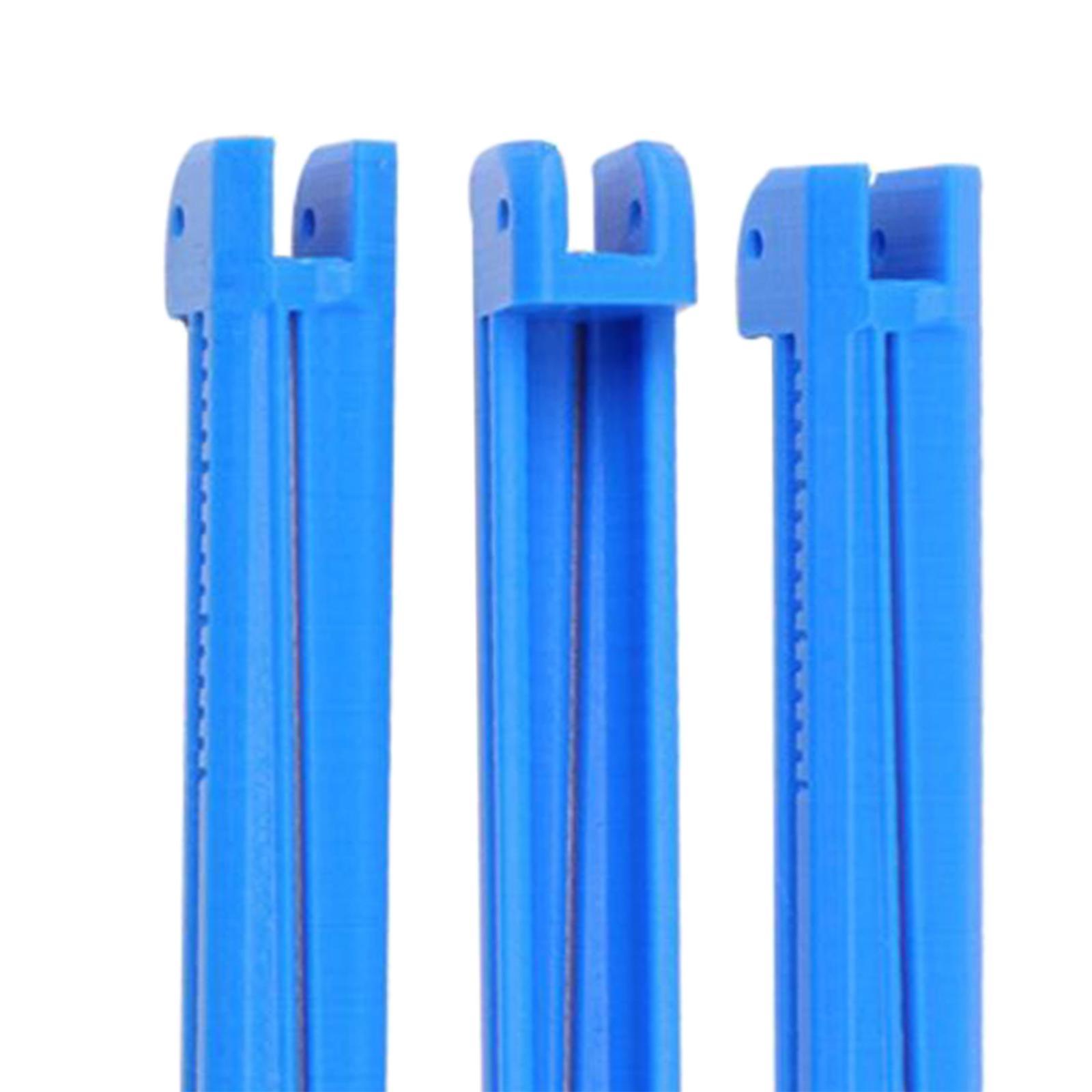 3x  Feather  Fletching  Stick  Fletches DIY Tool Blue