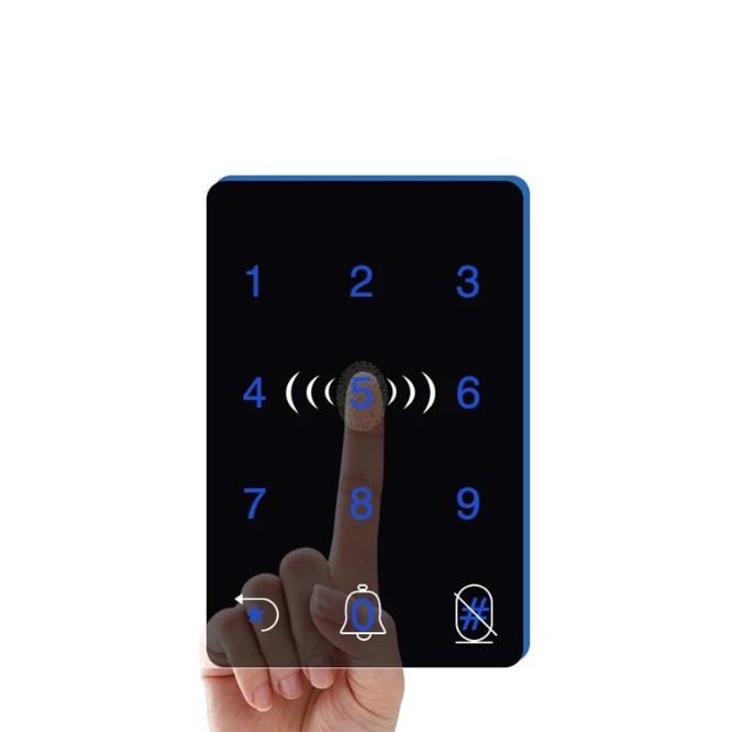 Ổ khóa thông minh bảo mật vân tay, mật khẩu, thẻ từ, remote Door Clock 898F - ShopToro - AsiaMart