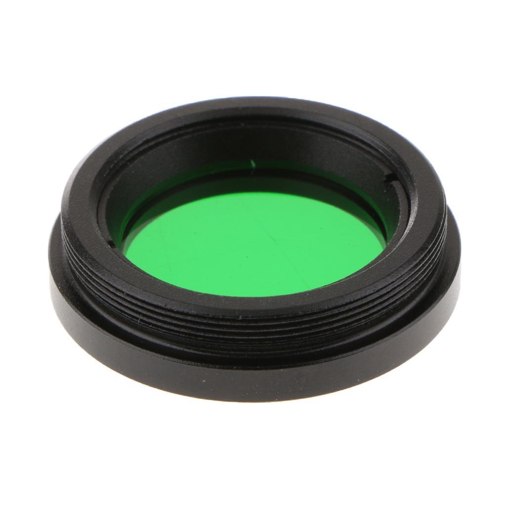 1.25inch Telescope Eyepiece Lens Plossl 3.6mm for Astronomy & Filter Green