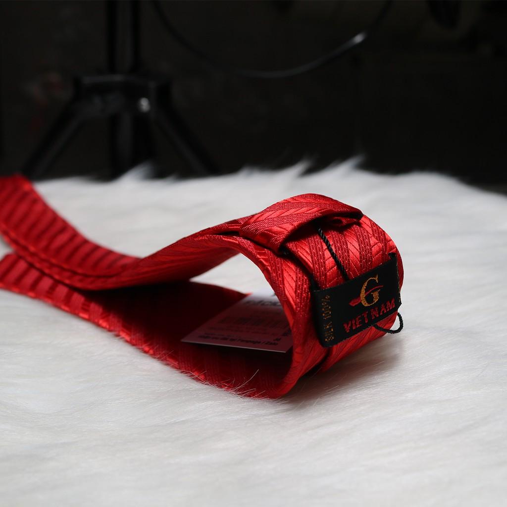 Cà vạt nam KING caravat hàn quốc sang trọng bản nhỏ 6cm cho công sở và chú rể C54