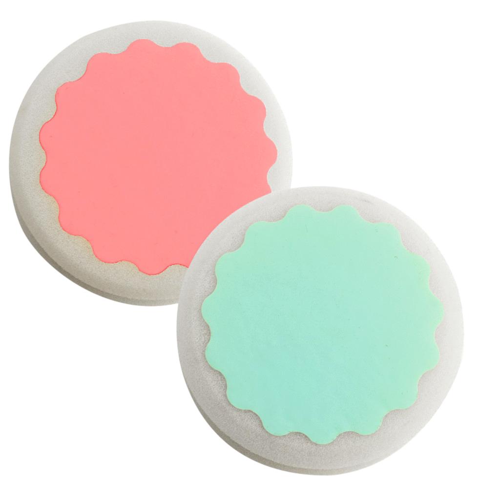 2PCs Skin Care Leg Arm Bikini Hair Removal Sponge Depilation Pads Remover