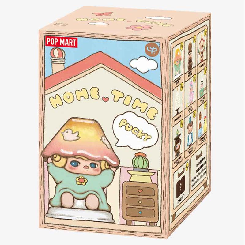 Đồ Chơi Mô Hình Pop Mart Pucky Home Time (Mẫu Bên Trong Là Ngẫu Nhiên)