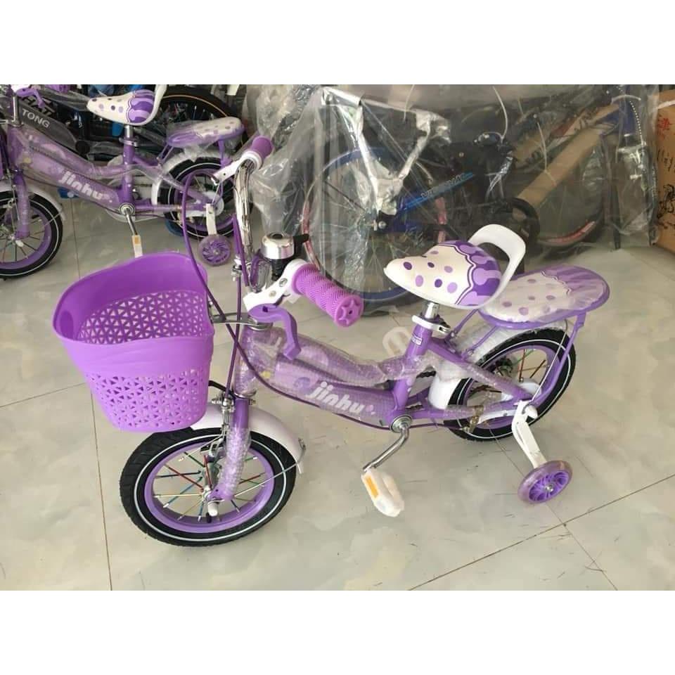 Xe đạp trẻ em mini cỡ 16 inh loại 2 khung - cho bé 5-8 tuổi