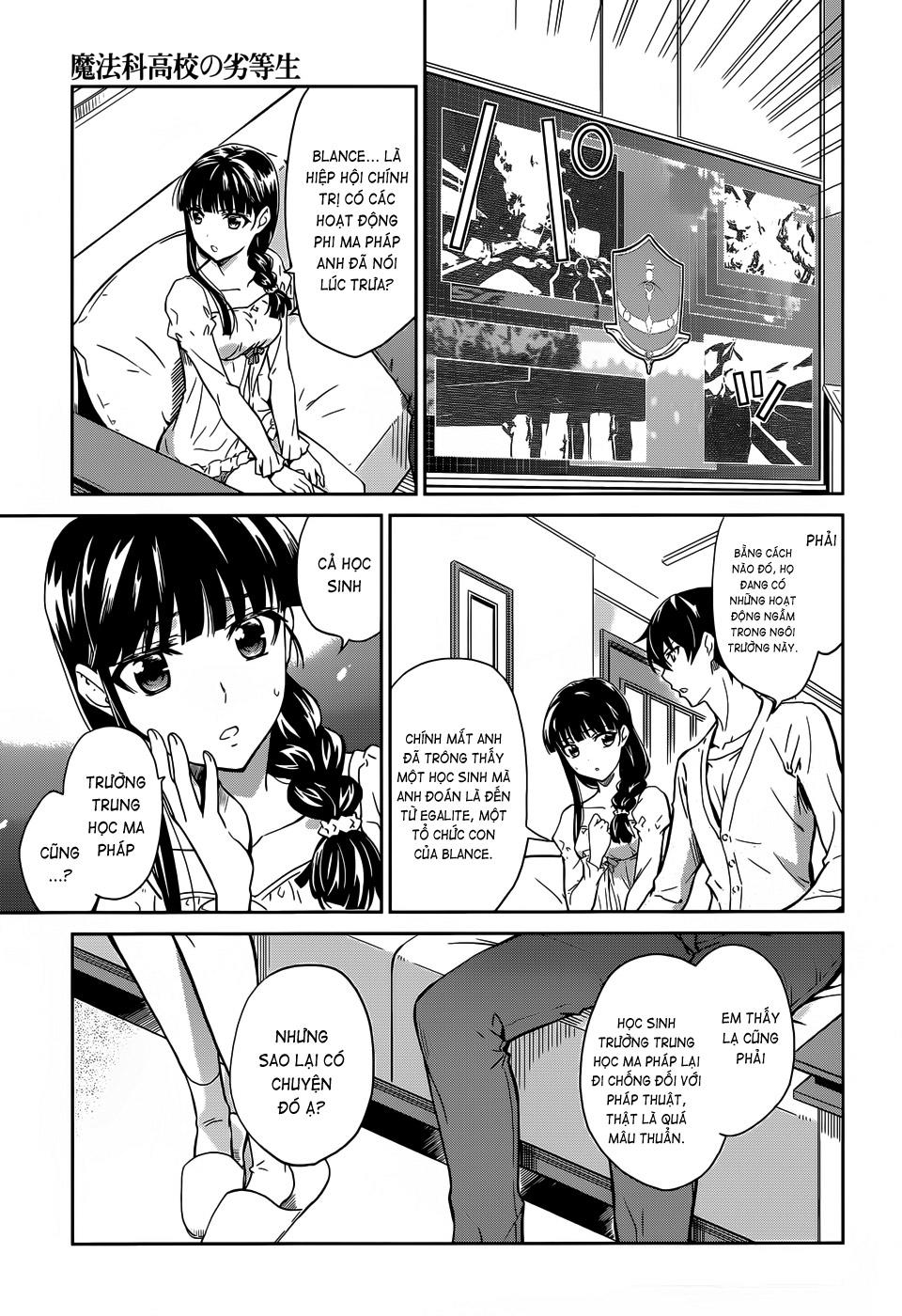 mahouka koukou no rettousei - nyuugaku hen chapter 14 12