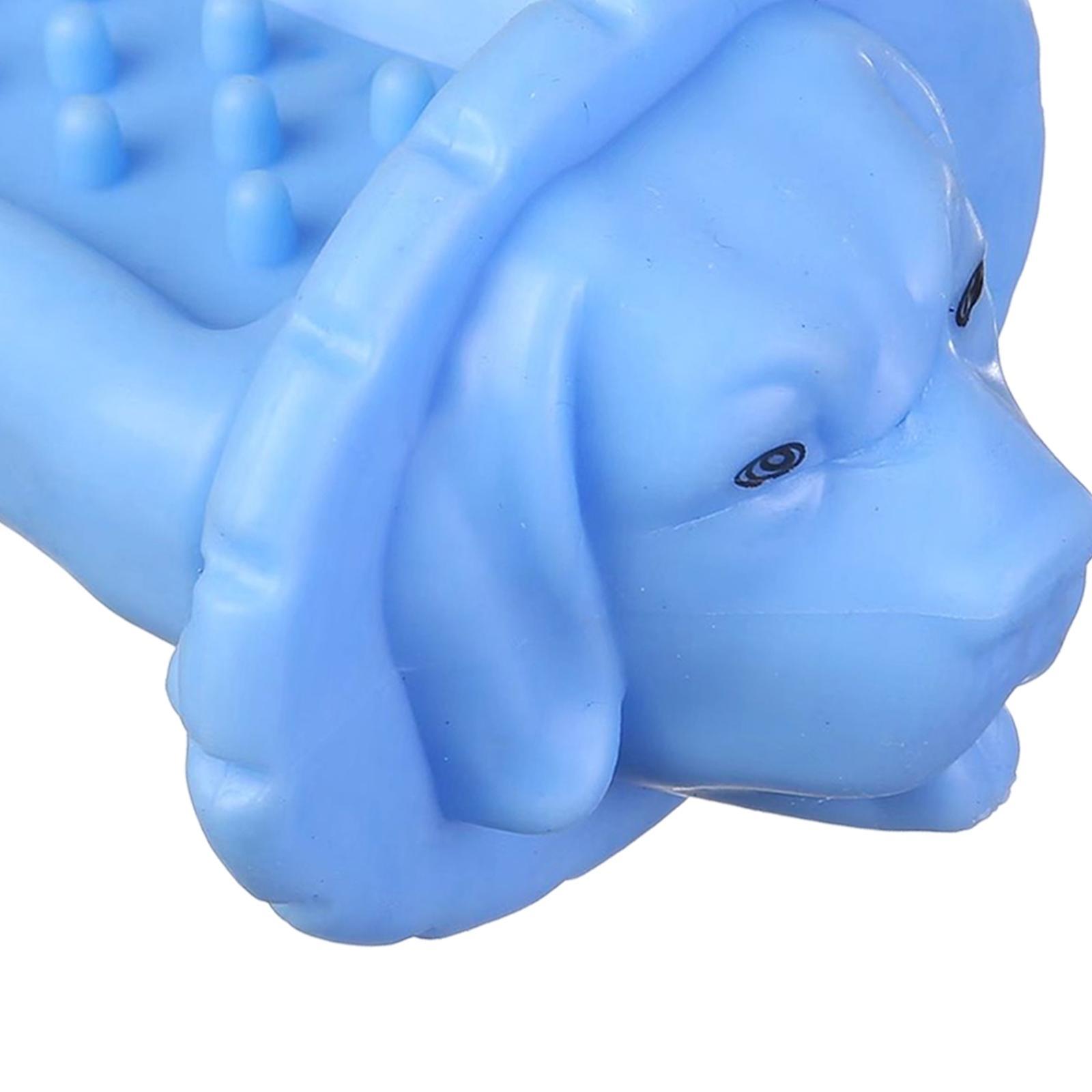Dog Slow Feeder Bowl Toy Mat Small Large Breed Blue