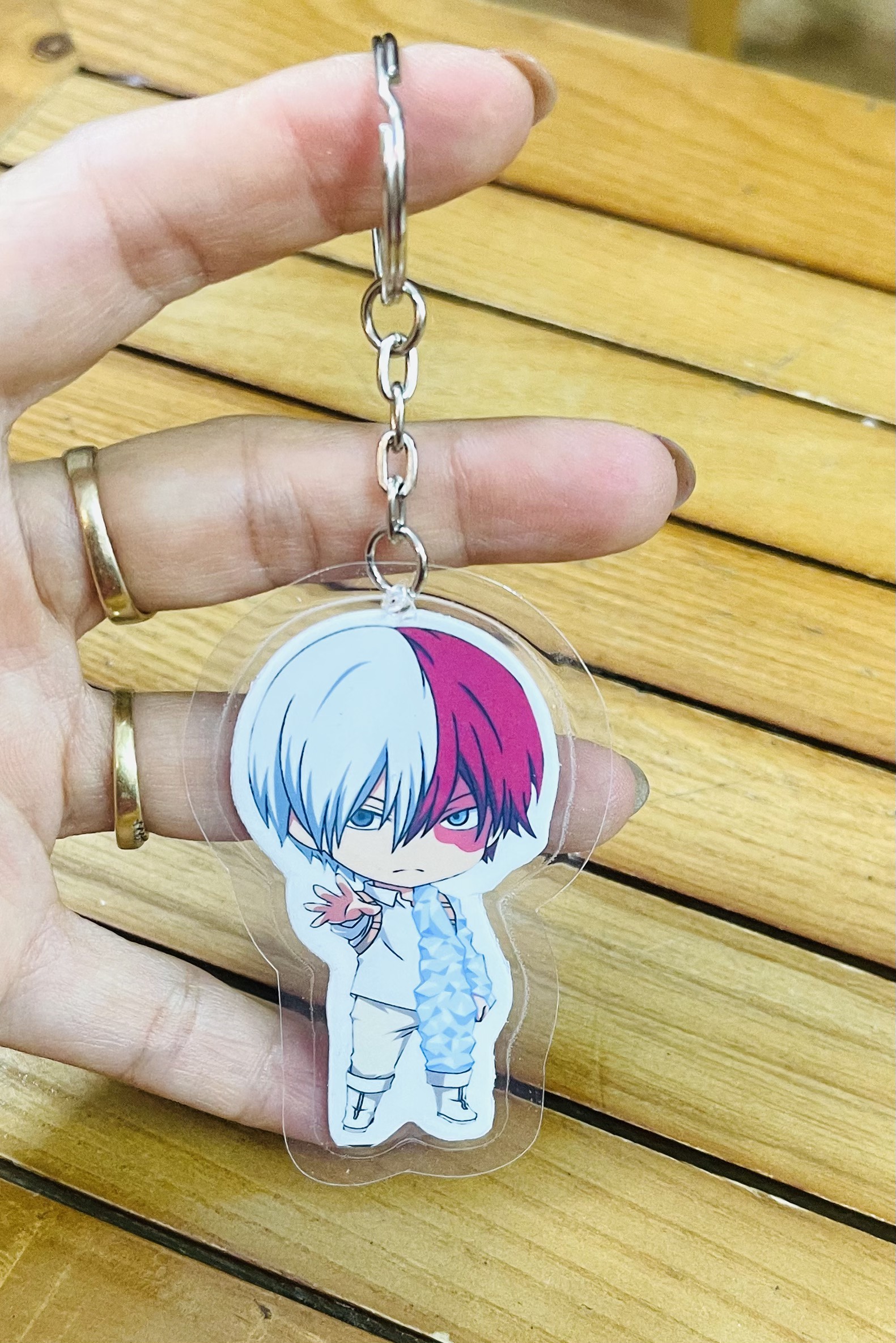Set 8 Móc khóa cắt tỉa My Hero Academia