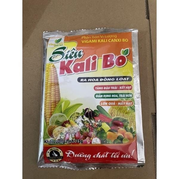 Kali Bo giảm rụng trái non, nuôi trái to