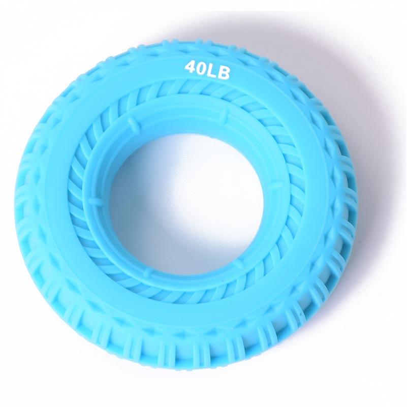 Silica Gel Hand Grip Gripping Ring Portable Muscle Power Training Hand Finger Exerciser Rehabilitation Practise Finger Device