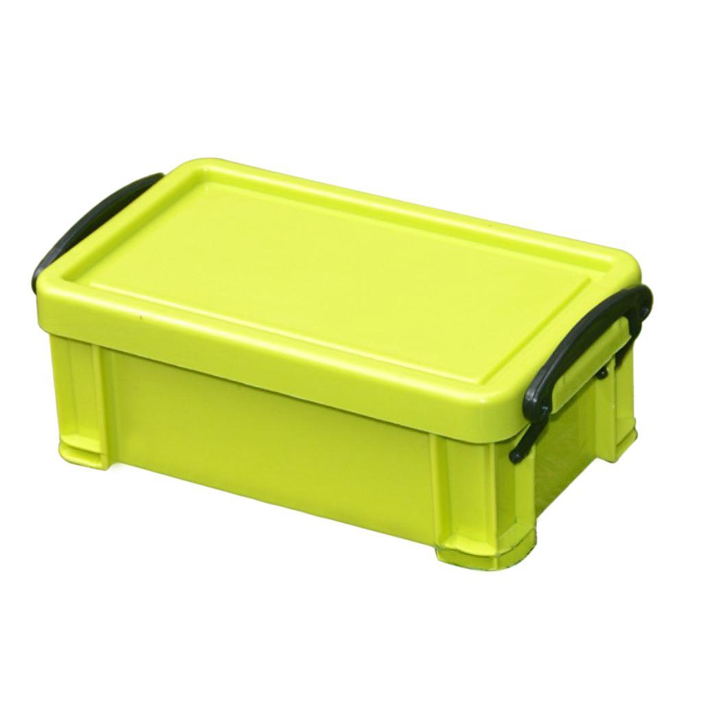 2-4pack Home Furnishing Box 0.5L Latch Box Colorful with Lid Food Sealed Case