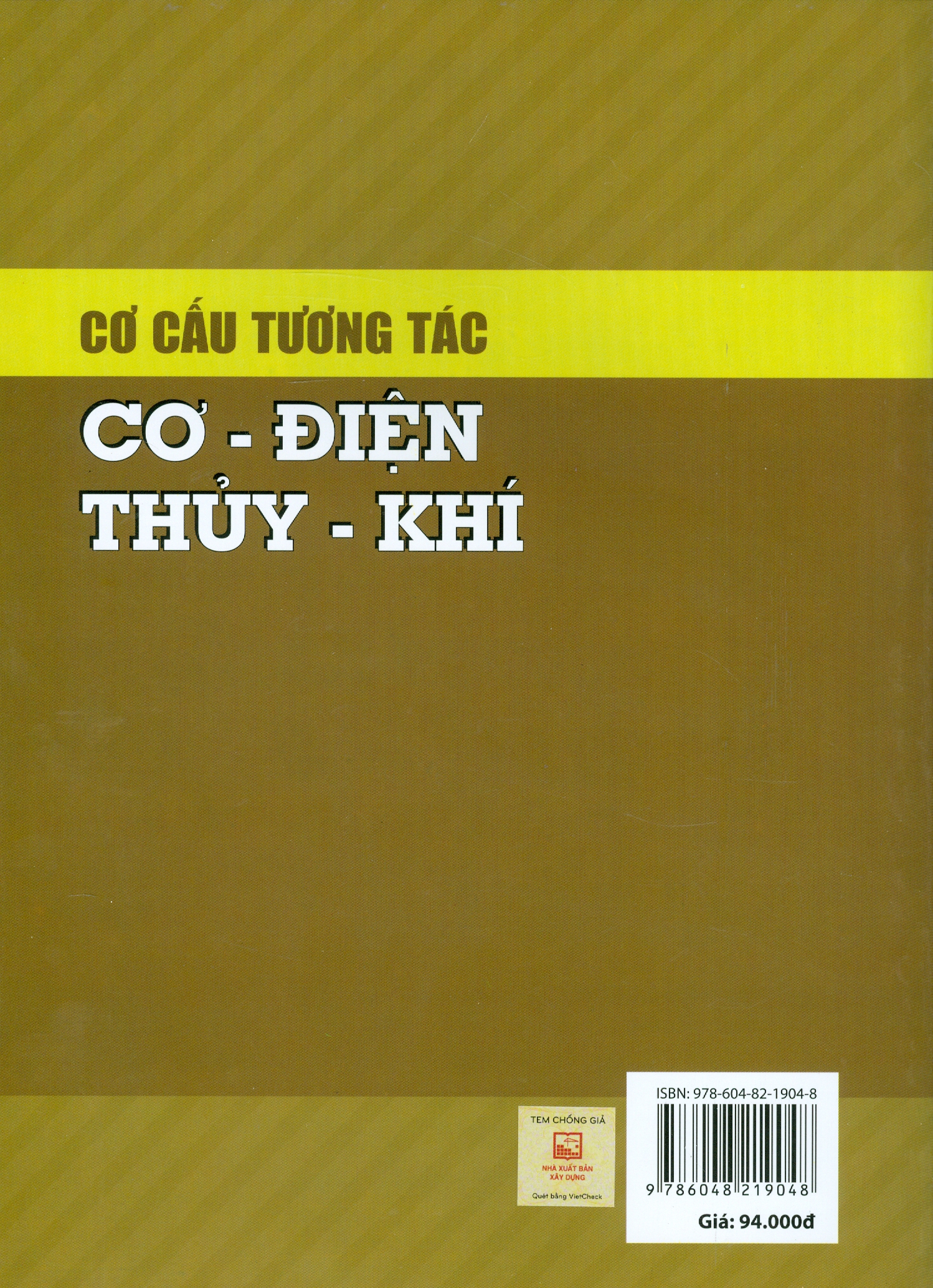 Cơ Cấu Tương Tác Cơ - Điện, Thủy - Khí 