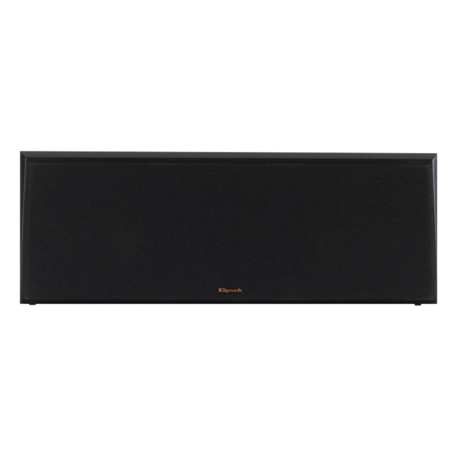 Loa Center Klipsch RP-600C Black Vinyl (500W) - Hàng Chính Hãng