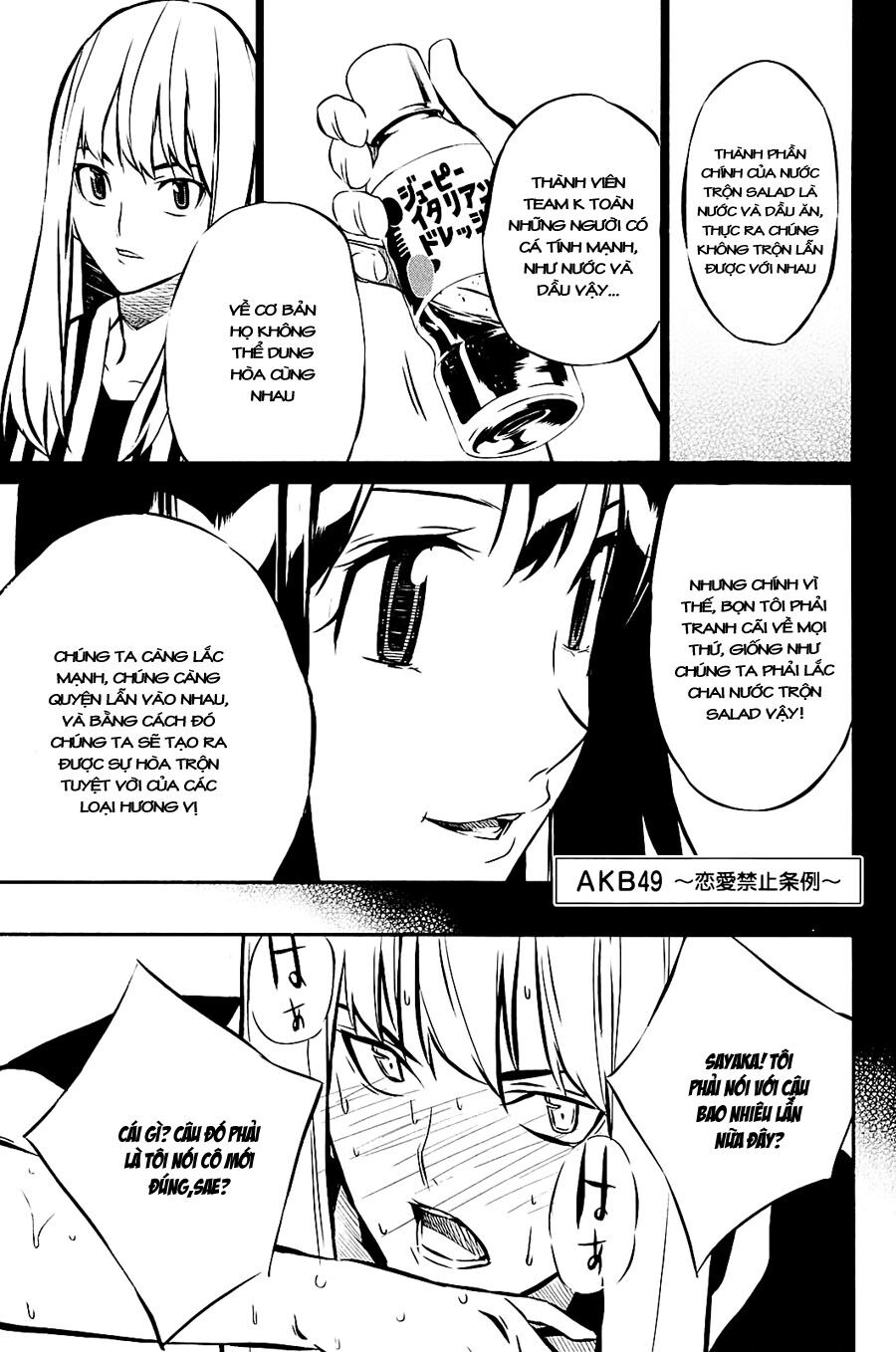 akb49 - renai kinshi jourei chapter 14 1