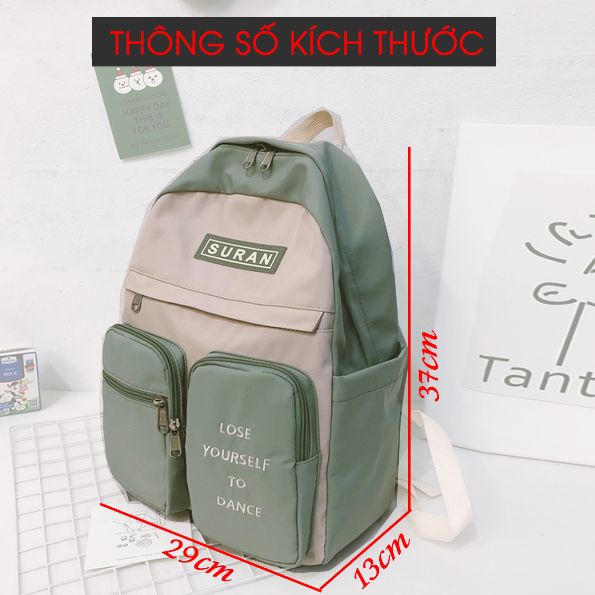 Balo nữ sinh Suran thời trang Hàn Quốc (EP24